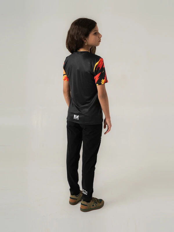 Camisa Enduro Grom Flame Manga Curta