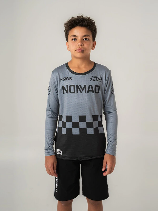 Camisa Enduro Grom Race Manga Longa