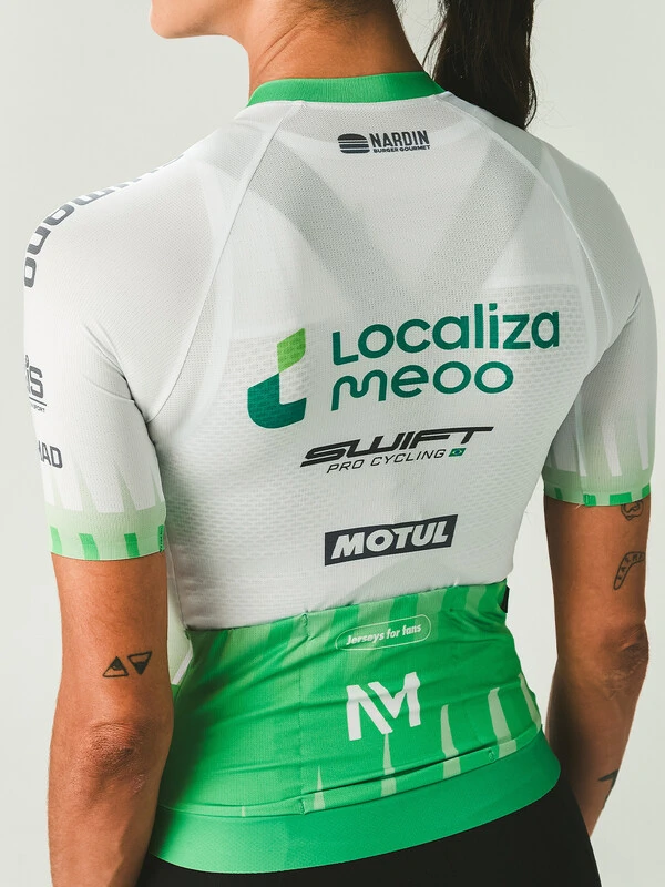 Jersey Localiza Meoo Swift Pro Cycling For Fans Feminina