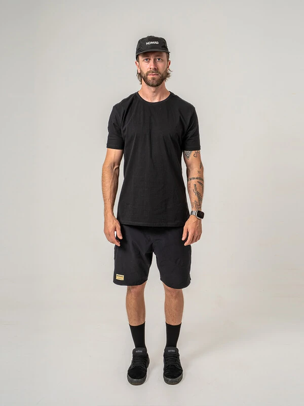 Camisa Casual Nomad Basic Preta Masculina