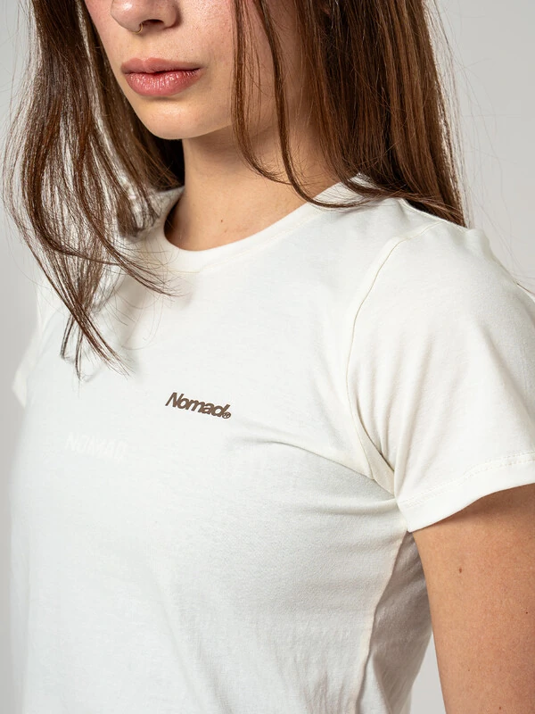 Camisa Casual Nomad Signature Off White Feminina
