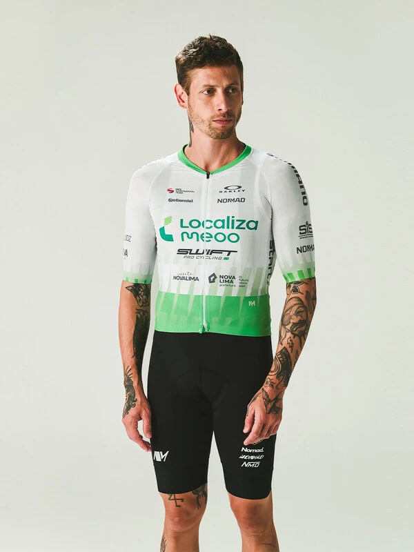 Jersey Localiza Meoo Swift Pro Cycling For Fans Masculina