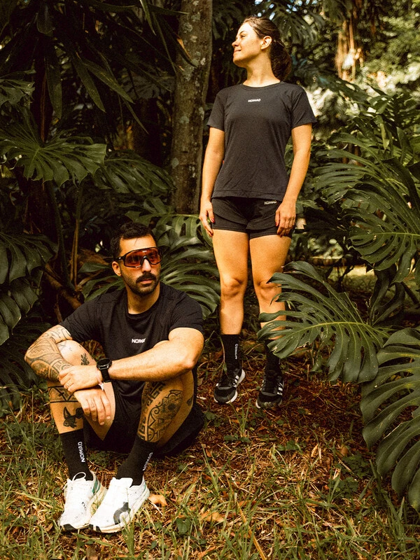 Kit Running Nomad | Camisa, Bermuda de Compressão e Meia