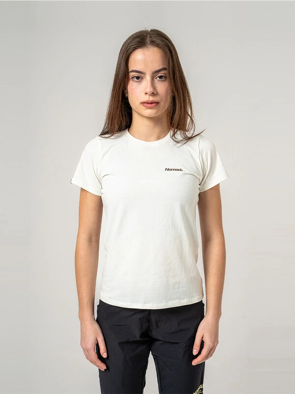 Camisa Casual Nomad Signature Off White Feminina