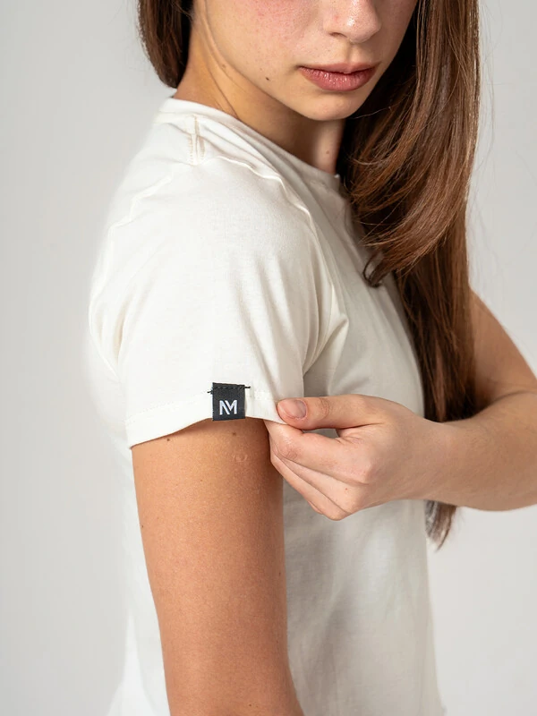 Camisa Casual Nomad Signature Off White Feminina