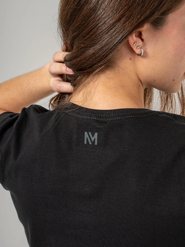 Camisa Casual Nomad Basic Preta Feminina