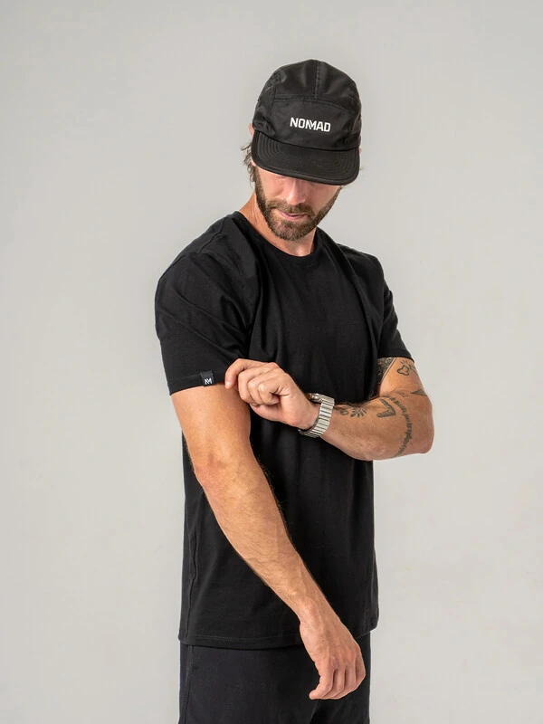 Camisa Casual Nomad Basic Preta Masculina