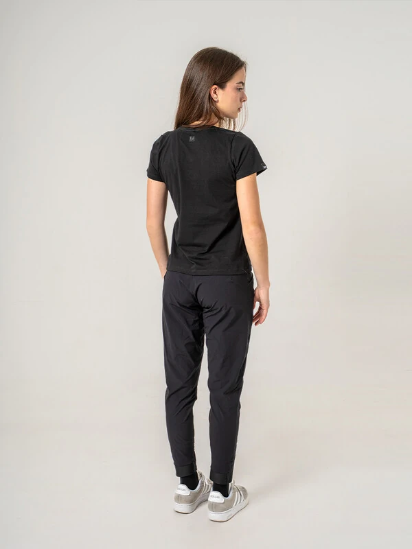 Camisa Casual Nomad Basic Preta Feminina