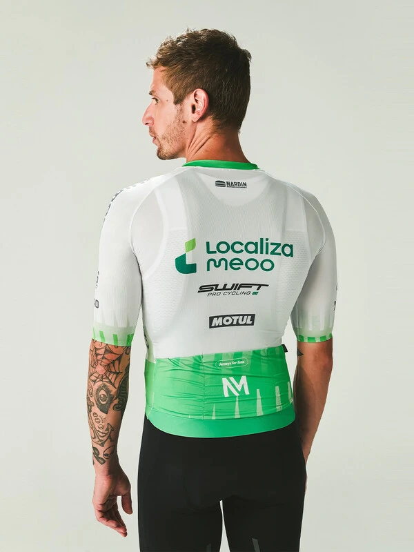 Jersey Localiza Meoo Swift Pro Cycling For Fans Masculina