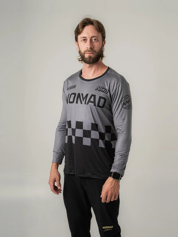 Camisa Enduro Masculina Race Manga Longa