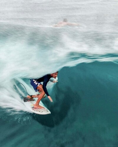 Foto Boardshort Legacy retro/future(tm) Blue 17,5"