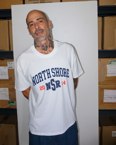 FotoCamiseta Boxy College Branca