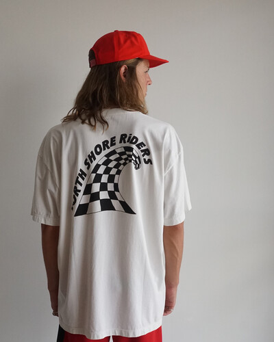 FotoCamiseta Oversized Speed Machine Dirty White