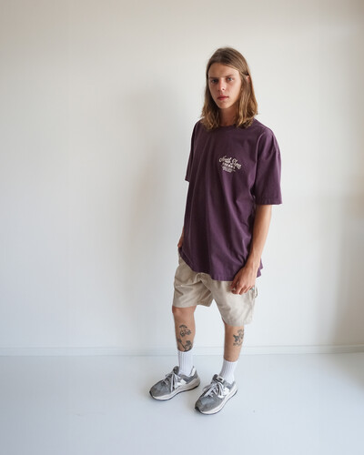 Foto Camiseta Oversized Script Purple