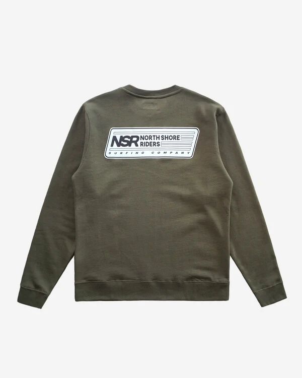 Moletom Careca Surf Co. Army
