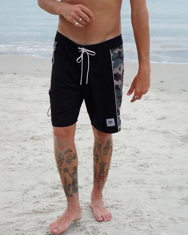 Boardshort Millenium Black/Camo 19