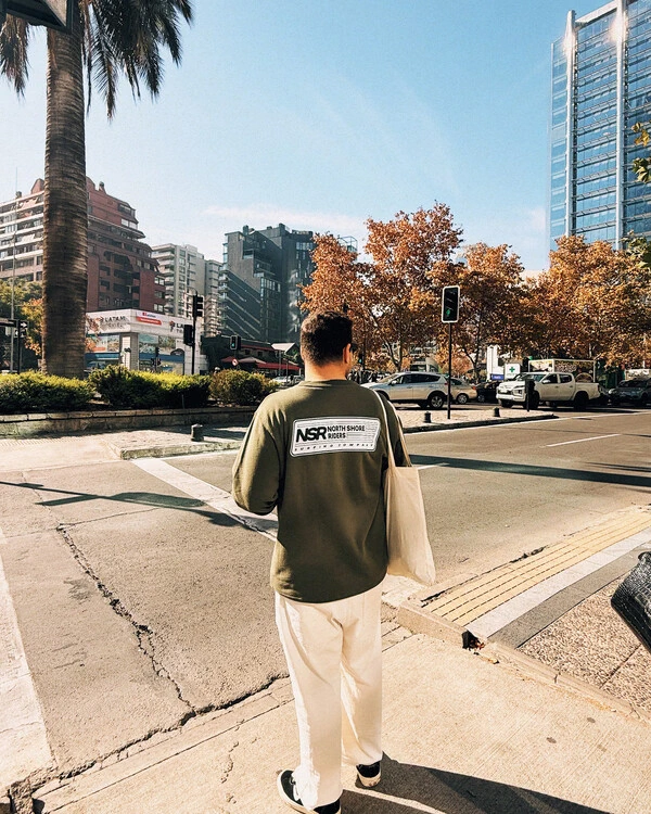 Moletom Careca Surf Co. Army