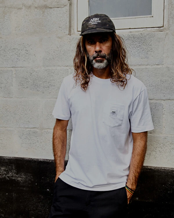 Camiseta NSR Bolso Branca