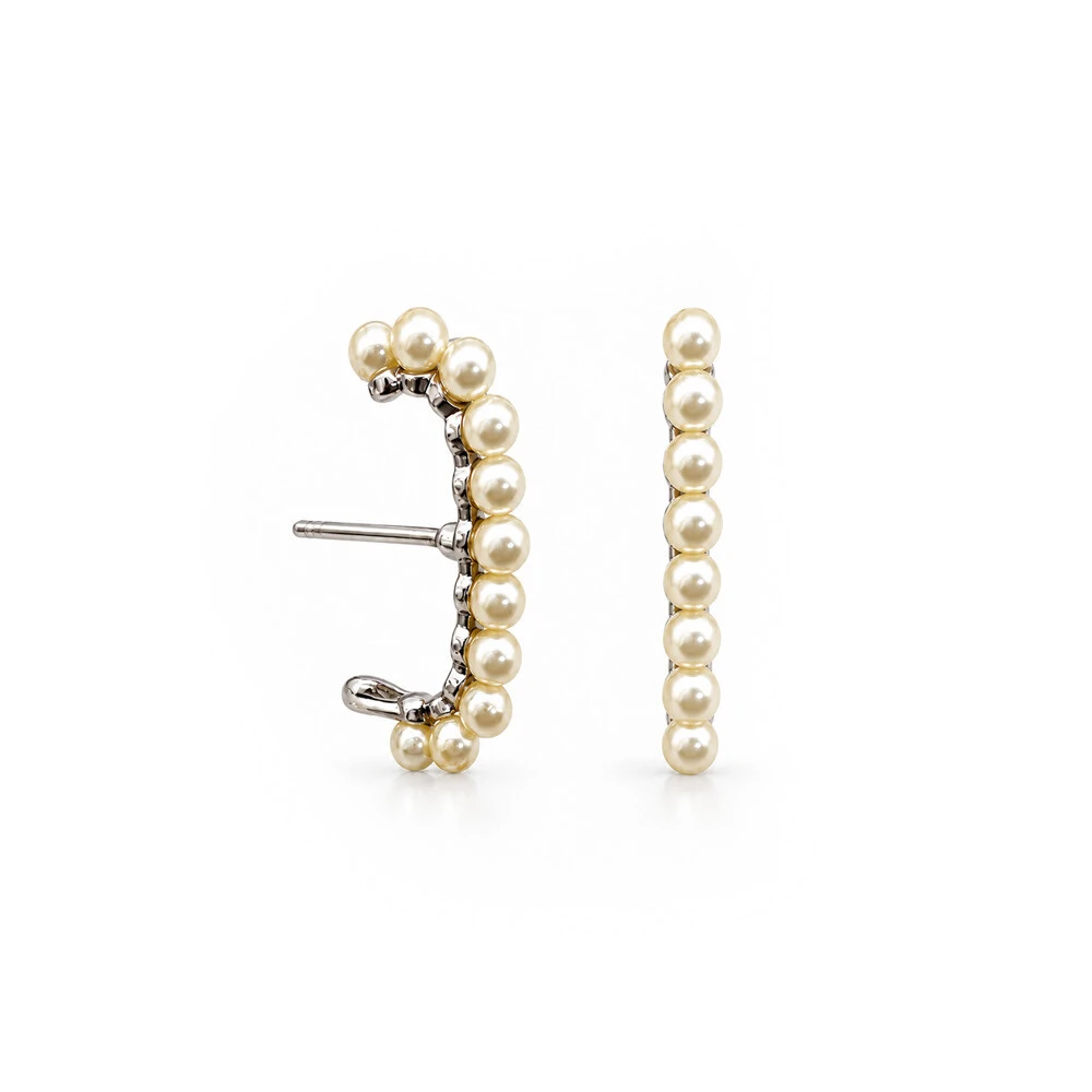 Foto Ear Hook Pérolas Pequenas