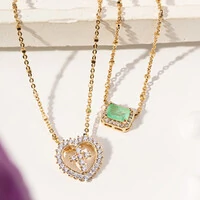 Escapulário Esmeralda e Cruz