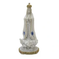 Nossa Senhora de Fátima Decoupage Resina