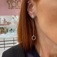 Brinco Cravejado Correntinha