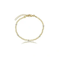 Pulseira Canutilhos e Pérolas