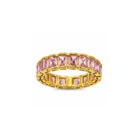 Anel Cristais Rosa