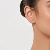 Brinco Mini Coração Prata 925