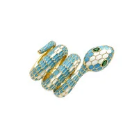 Anel Cobra Esmaltado