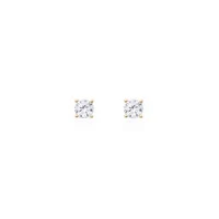 Brinco Ponto de Luz 3mm Prata 925