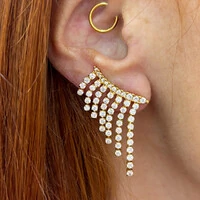 Brinco Franja Brilho