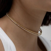 Choker Cravejada