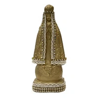 Nossa Senhora Aparecida Dourada Gesso
