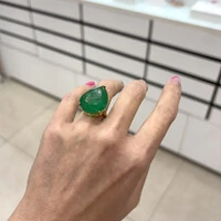 Anel Esmeralda Fusion