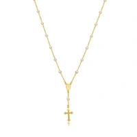 Colar Terço Pérolas