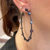 Argola com Formas Coloridas