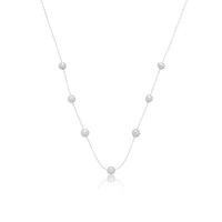 Colar Pérolas Fio Nylon