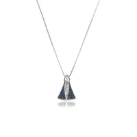 Colar Nossa Senhora Azul M