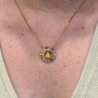 Colar Nossa Senhora Aparecida Prata 925