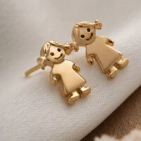 Brinco Filhos Dourado