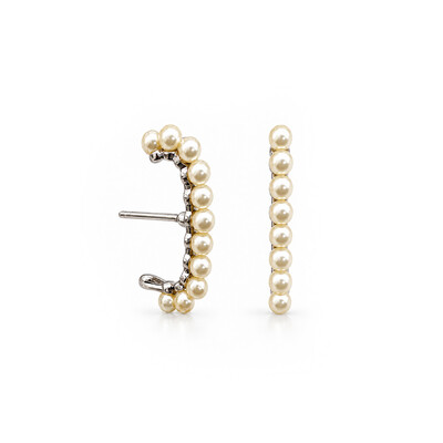 Foto Ear Hook Pérolas Pequenas