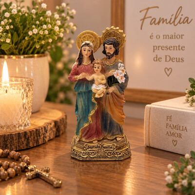 Foto Sagrada Família Resina