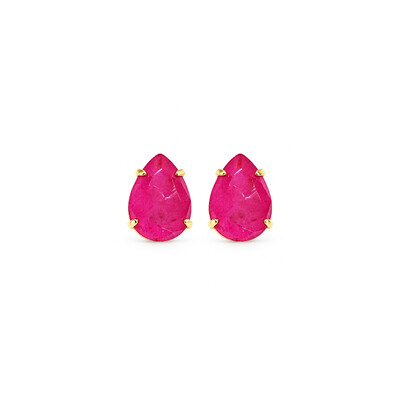 Foto Brinco Gota Pink Fusion