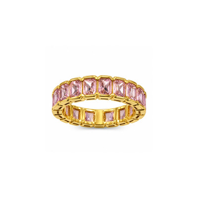 Foto Anel Cristais Rosa