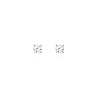 Foto Brinco Ponto de Luz 3mm Prata 925