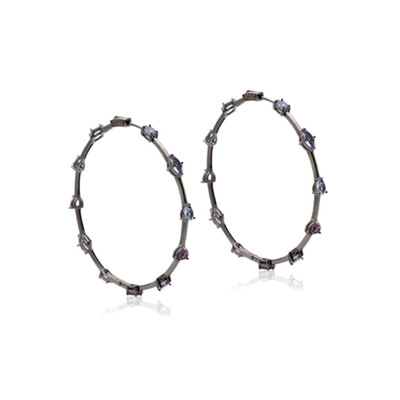 Foto Argola com Formas Coloridas