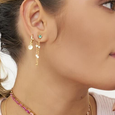 FotoBrinco Fio Ponto de Luz Turmalina e Zircônias