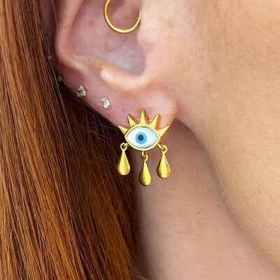 FotoBrinco Olho Grego Gotinhas