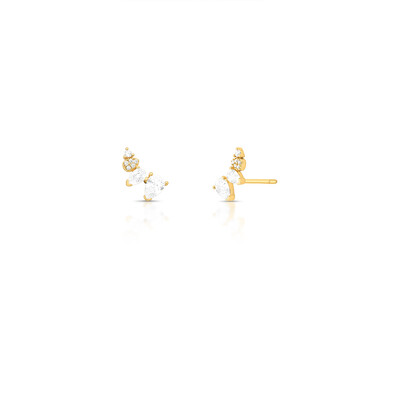 Foto Brinco Earcuff Zircônias